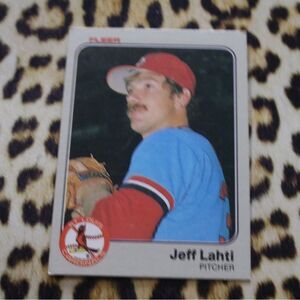 Jeff Lahti #12 Baseball Card